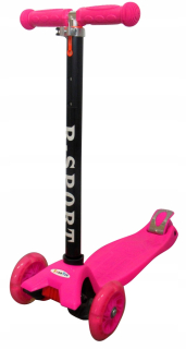 Kolobežka H1p R-Sport Svietiace LED kolesá do 50 kg
